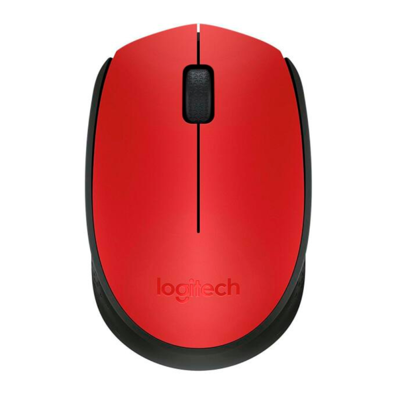 Mouse Logitech M171, Wireless, rosu