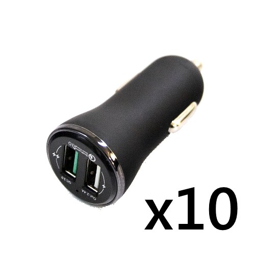 Adaptor auto USB M3 Mobile, KIT 10 buc.