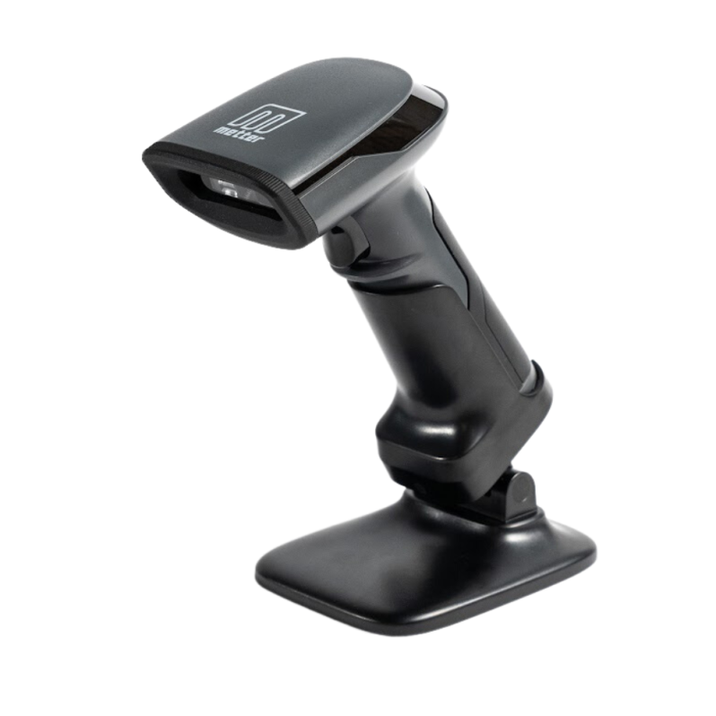 Cititor coduri de bare Metter HS2100, 2D, USB, stand, negru