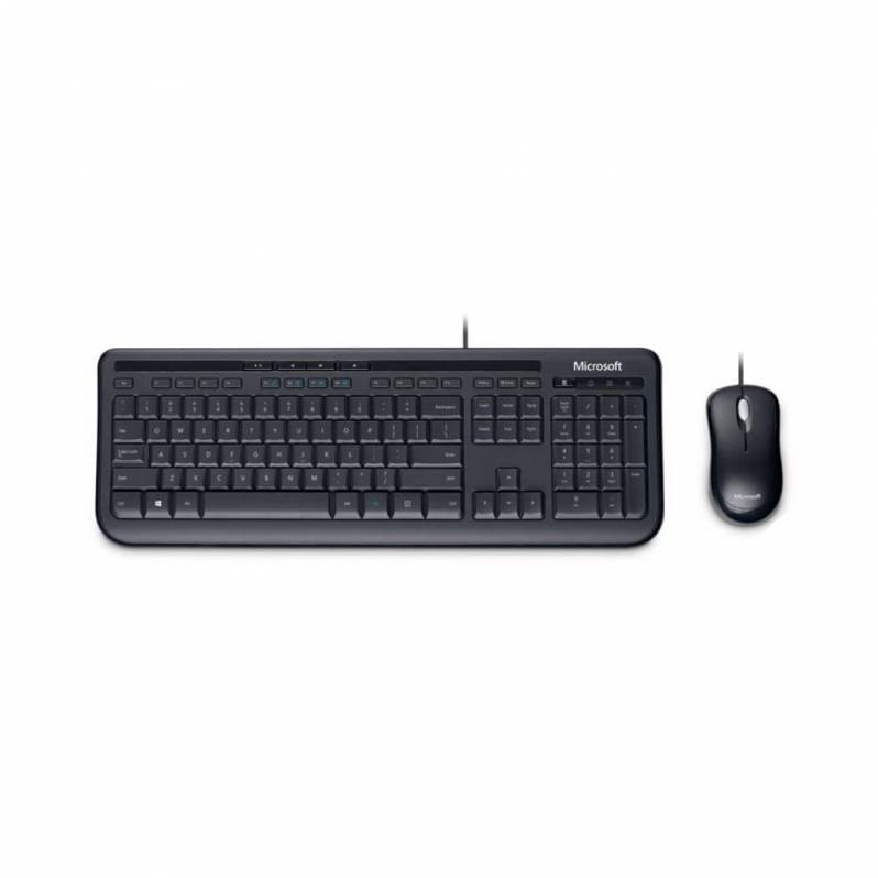 Kit tastatura si mouse Microsoft Wired Microsoft 600 APB-00013, USB