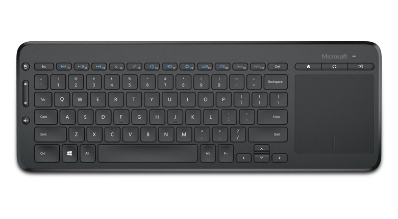 Tastatura Microsoft All-in-one Media, wireless, neagra