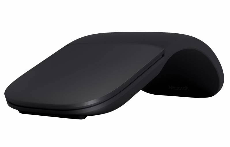 Mouse wireless Microsoft Arc, 1000DPI, Bluetooth, negru