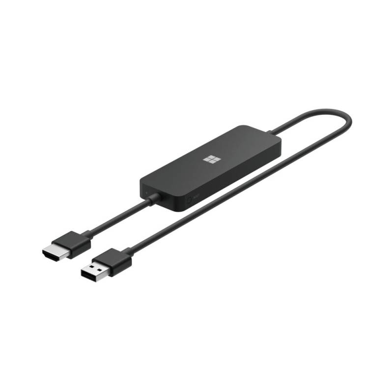 Adaptor wireless Microsoft, 4K, USB-HDMI, negru