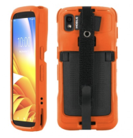 Carcasa de protectie Mobilis, pentru Zebra TC22, TC27, curea de mana, portocaliu