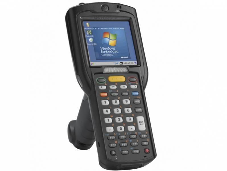 Terminal mobil Motorola Symbol MC3200, Gun, 1D, bat. ext., 48 taste