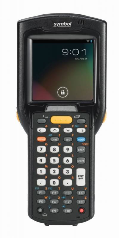 Terminal mobil Motorola Symbol MC3200 Premium, Straight Shooter, 1D, 38 taste, Android