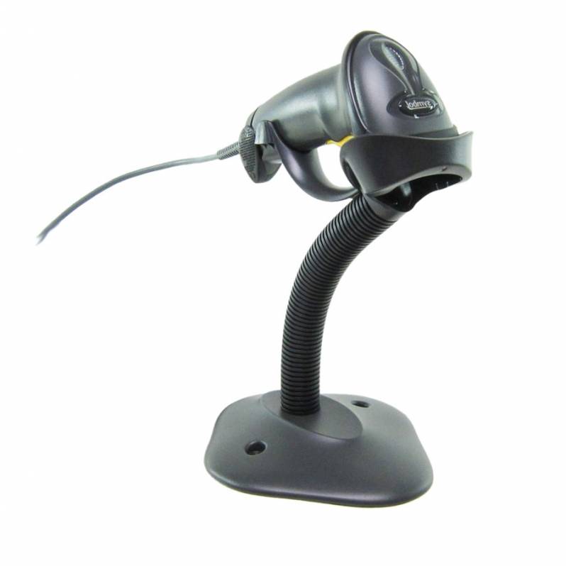 Cititor coduri de bare Motorola Symbol LS2208, 1D, USB, stand, negru