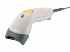 Lecteur de codes-barres Motorola Symbol LS1203, USB, blanc