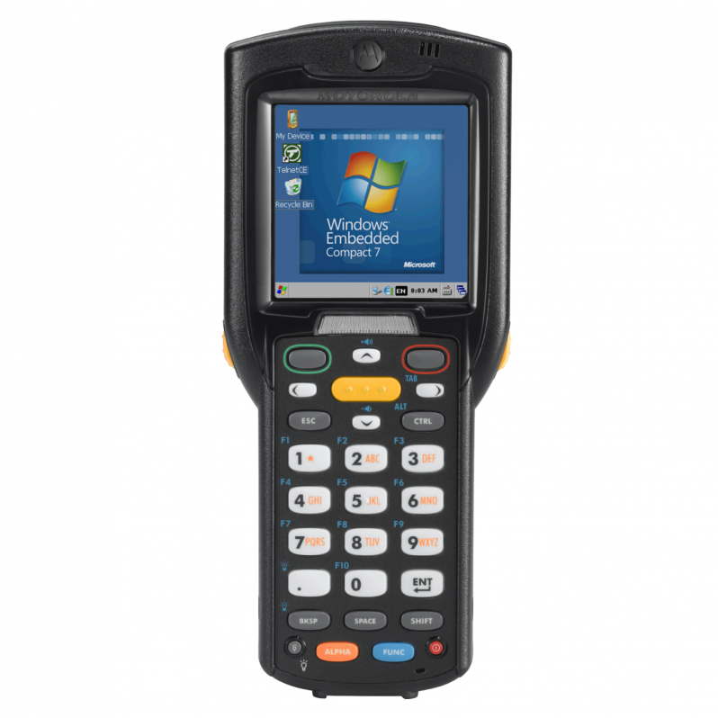 Terminal mobil Motorola Symbol MC3200, Straight Shooter, 1D, 28 taste