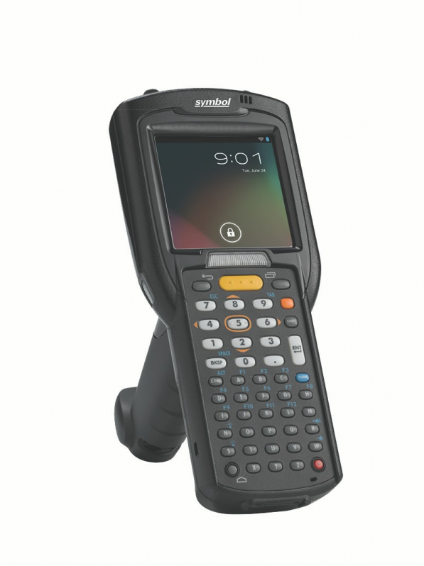 Terminal mobil Motorola Symbol MC3200 Premium, Gun, 2D, bat. ext., 38 taste, Android