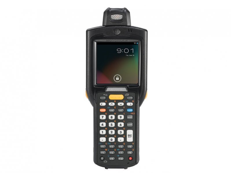 Terminal mobil Motorola Symbol MC3200 Premium, Rotating Head, 1D, bat. ext., 28 taste, Android