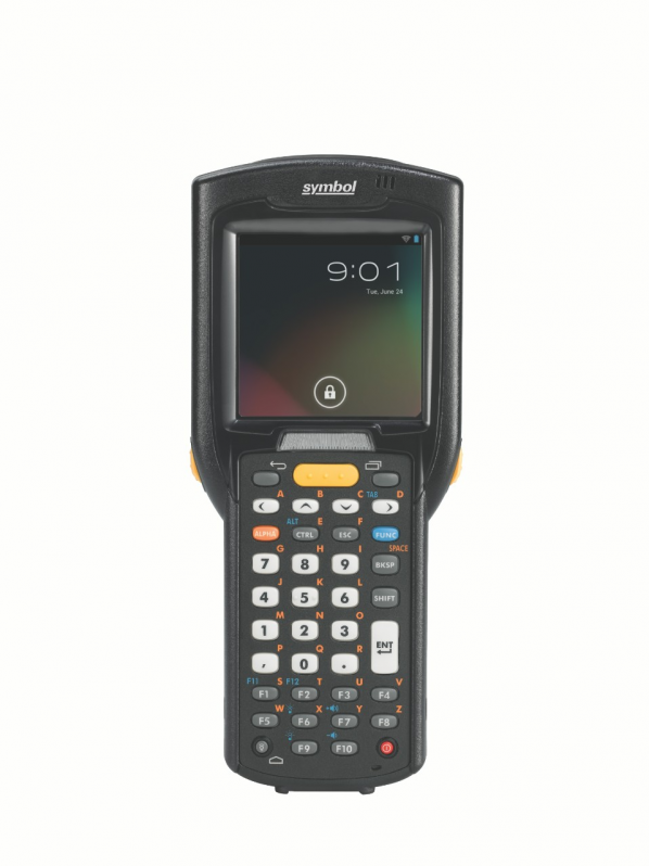 Terminal mobil Motorola Symbol MC3200 Premium, Straight Shooter, 2D, bat. ext., 38 taste, Android