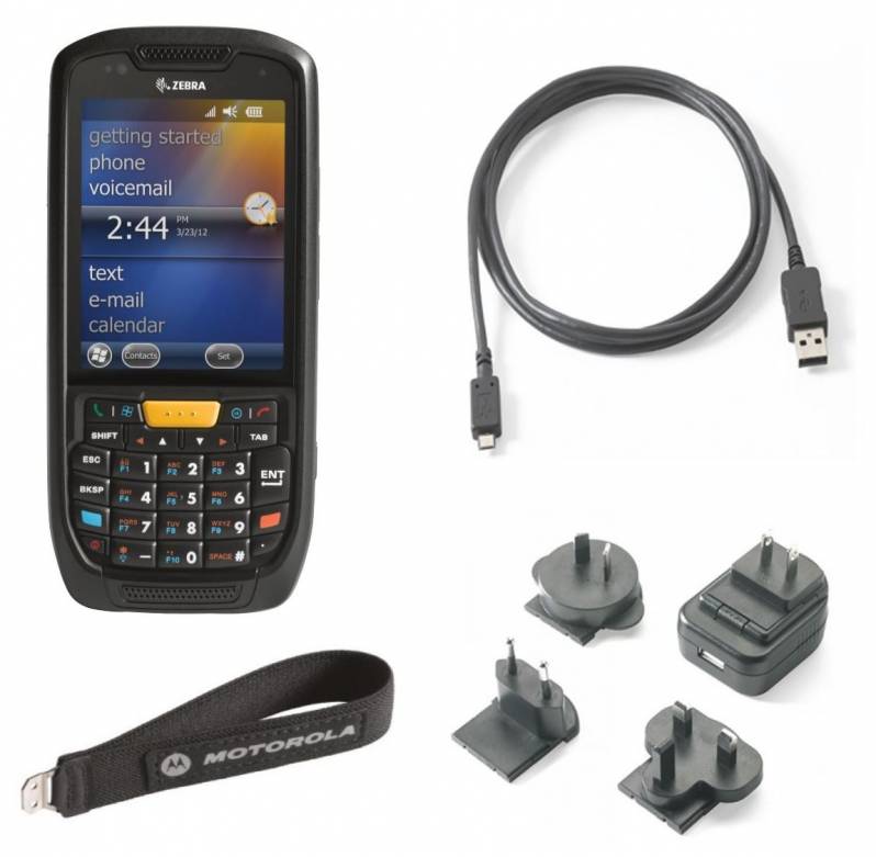 Terminal mobil Motorola Symbol MC45 Kit, alimentator, cablu USB