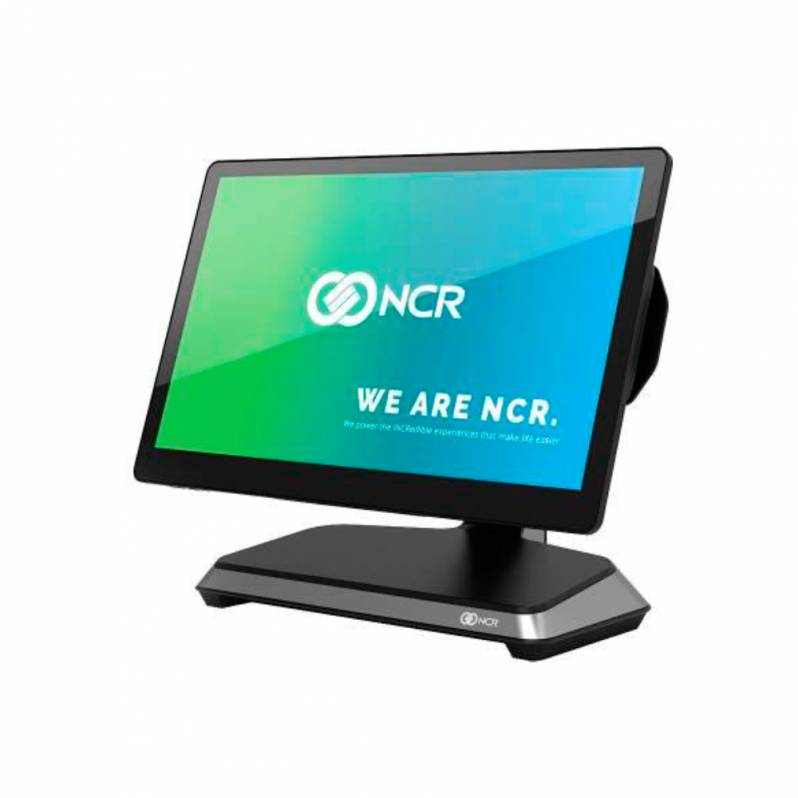 Sistem POS touchscreen NCR CX5, 15.6 inch, PCAP, 120GB SSD, Intel Celeron Quad Core, Windows 10 IoT