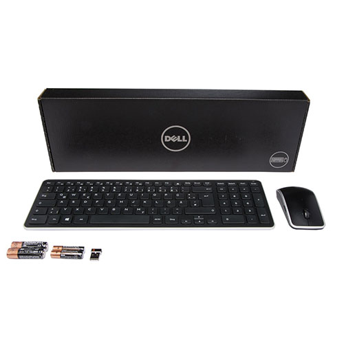 Kit tastatura si mouse Dell KM714, wireless