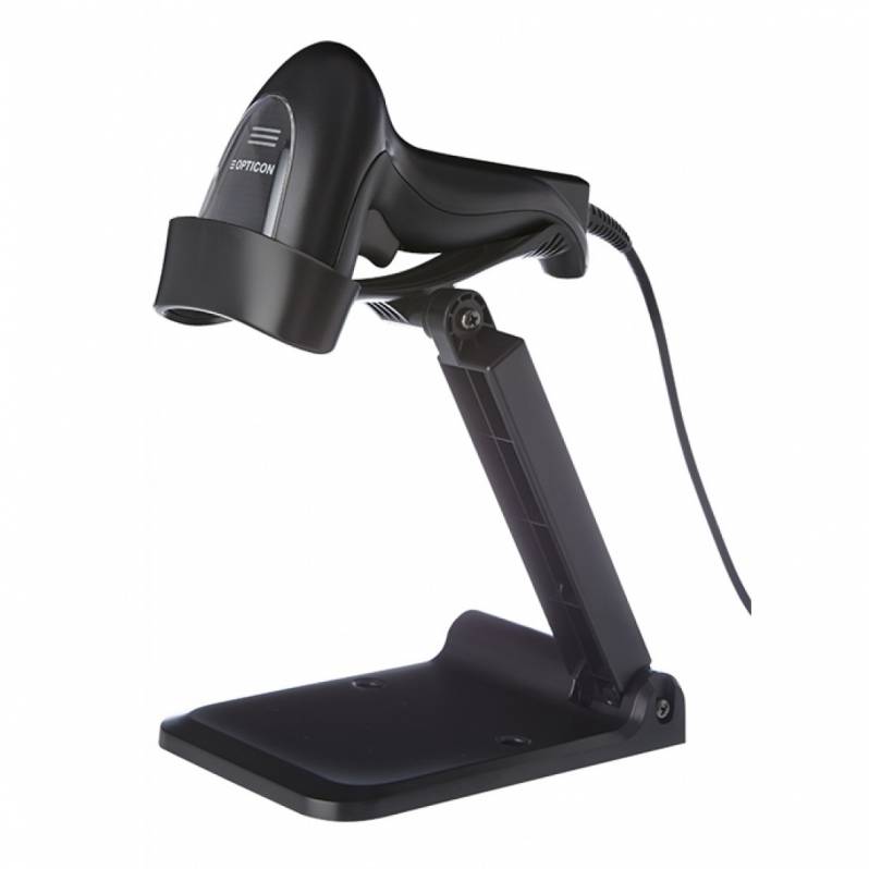 Cititor coduri de bare Opticon L-50X, USB, stand, negru