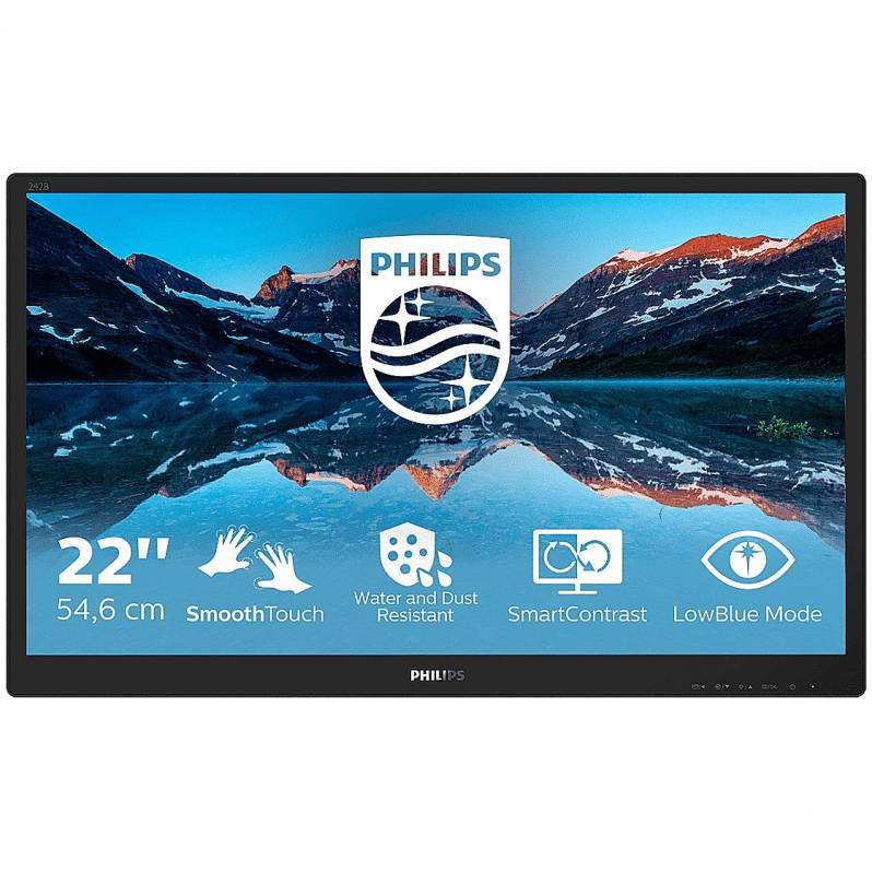 Monitor touchscreen Philips 222B9TN, negru