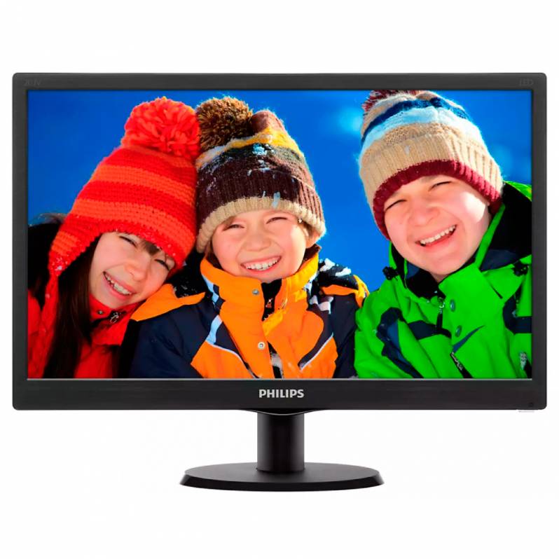 Monitor LED Philips 19.5", negru