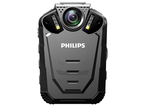 Body camera Full HD Philips VTR8210, 32MP, Neagra