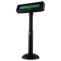 Kundendisplay Posiflex PD 2800E-B, VFD, 2 Zeilen, 20 Zeichen, für Posiflex POS-System