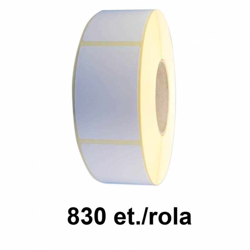 Rola etichete semilucioase ZINTA 58x93mm, 830 et./rola