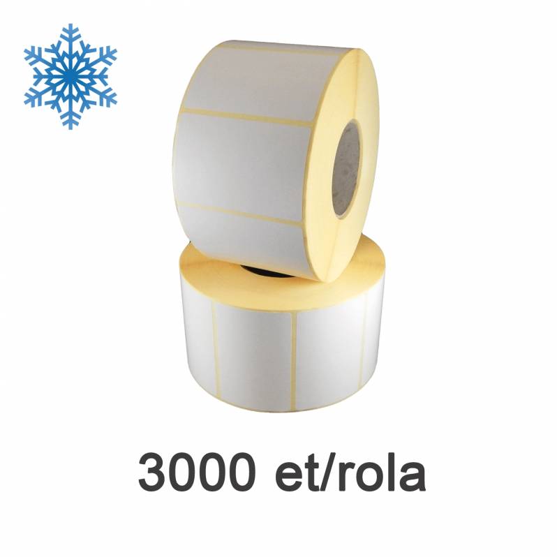 Rola etichete termice ZINTA 85x45mm, Top Thermal, pentru congelate, 3000 et./rola