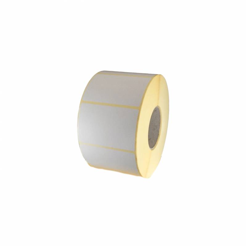 Halbglänzende ZINTA-Etikettenrollen abziehbar 40x24mm, 1540 Etiketten/Rolle