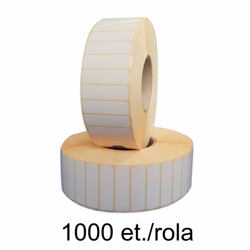 Rola etichete semilucioase ZINTA 50x15mm, 1000 et./rola