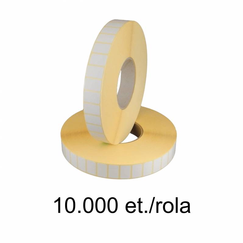 Rola etichete semilucioase ZINTA 23X8mm, 10.000 et./rola