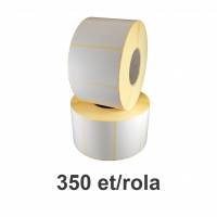 Thermoetikettenrolle ZINTA 73x51mm, 350 Etiketten pro Rolle