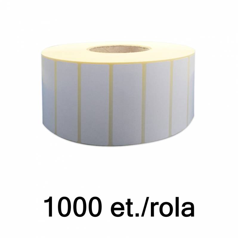 Rola etichete semilucioase ZINTA 104x36 mm, 1000 et./rola