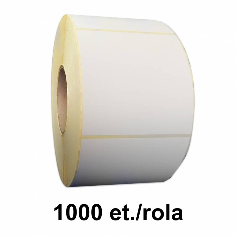 Rola etichete semilucioase ZINTA 70x121 mm, 1000 et./rola