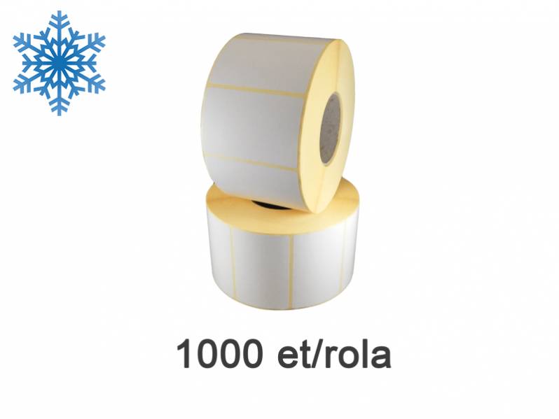 Rola etichete termice ZINTA 70x52mm, Top Thermal, pentru congelate, 1000 et./rola