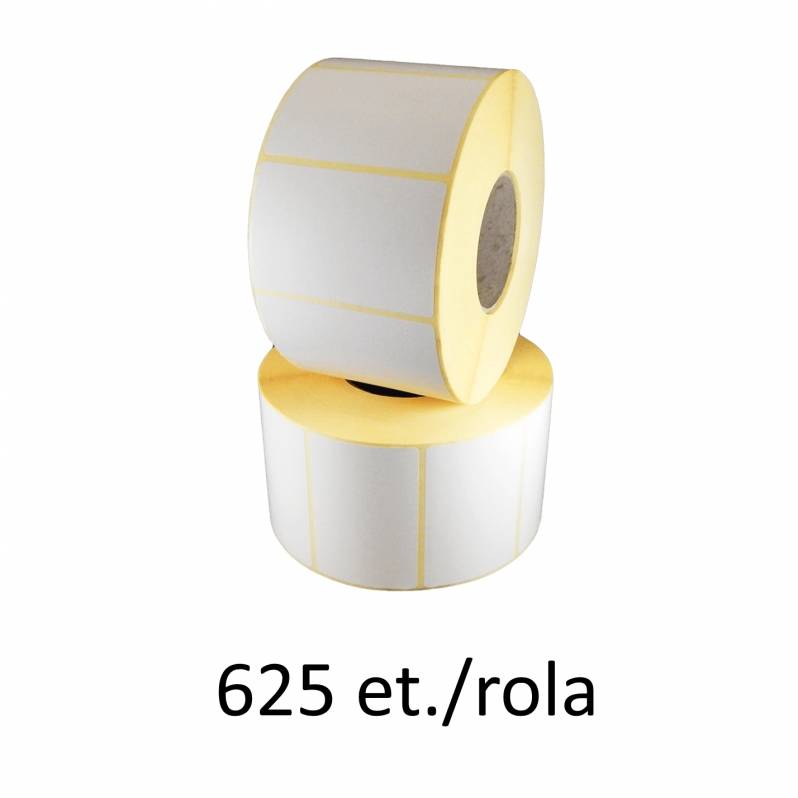 Rola etichete semilucioase ZINTA 47x62mm, 625 et./rola