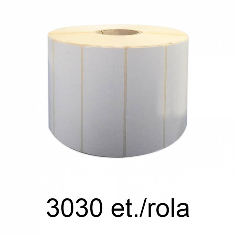 Rola etichete semilucioase ZINTA 110x36mm, 3030 et./rola