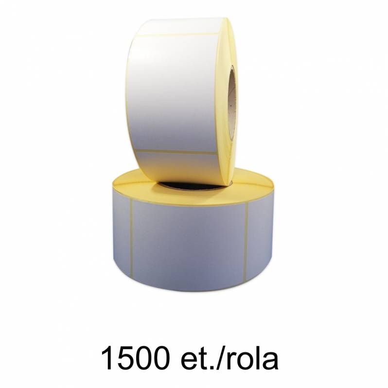 Rola etichete semilucioase ZINTA 92x120mm, 1500 et./rola