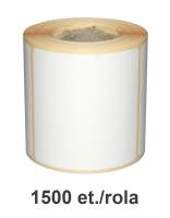 Thermoetikettenrolle ZINTA 50x50mm, 1500 Et./Rolle