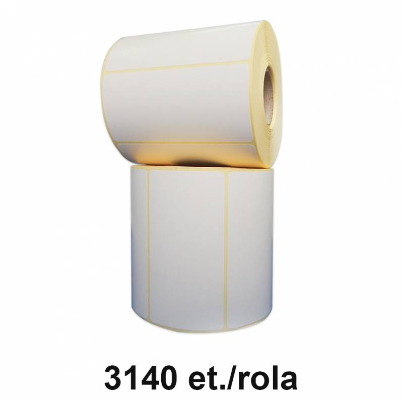 Rola etichete semilucioase ZINTA 104x45mm, 3140 et./rola