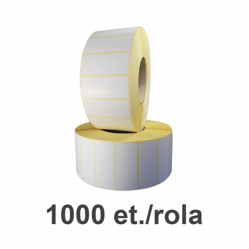 Rola etichete termice ZINTA 70x30mm, 1000 et./rola