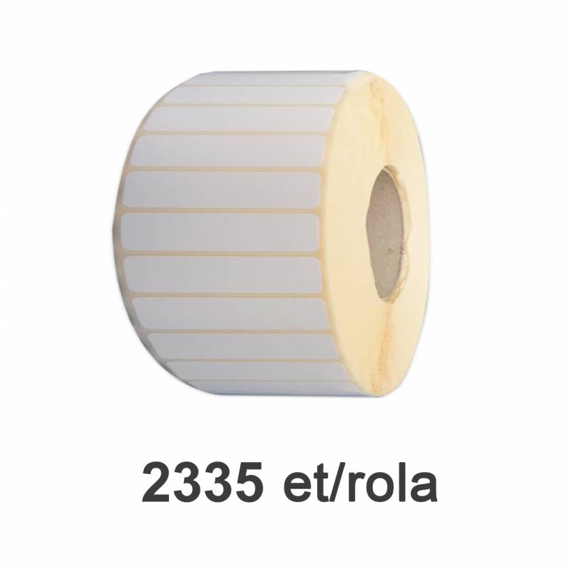 Rola etichete semilucioase ZINTA 100x15mm, 2335 et./rola