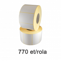 Thermoetikettenrolle ZINTA 90x50mm, 770 Etiketten/Rolle