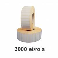 Thermoetikettenrolle ZINTA 50x15mm, 3000 St./Rolle