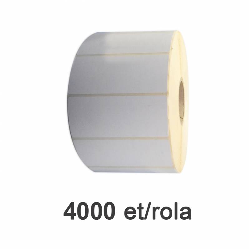 Rola etichete semilucioase ZINTA 100x40mm, 4000 et./rola