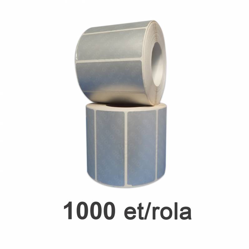 Rola etichete de sigiliu ZINTA 70x30 VOID, 1000 et./rola