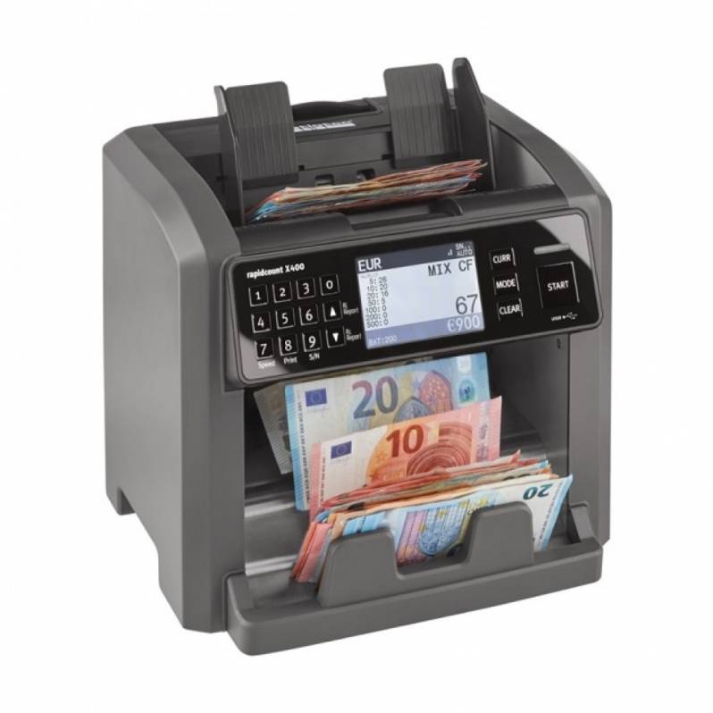 Masina de numarat bancnote Ratiotec Rapidcount X400