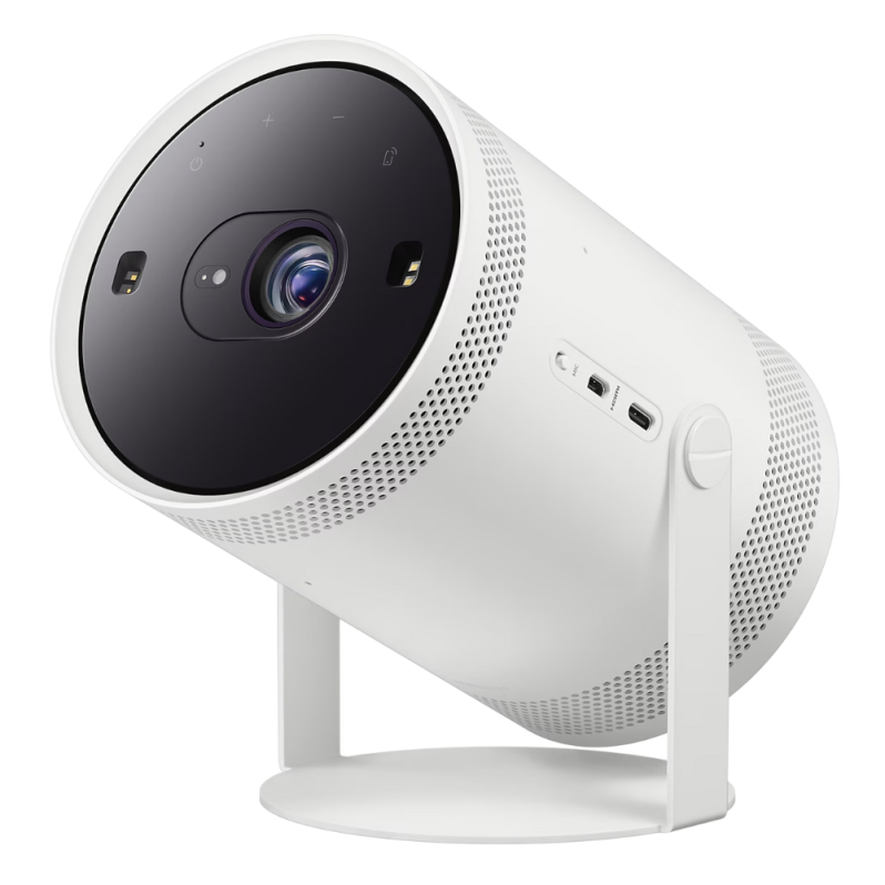 Videoproiector portabil Samsung The Freestyle Gen 2 LFF3CL, FHD, 230 lumeni, Wi-Fi5, BT, HDMI, Tyzen, Anynet+, alb