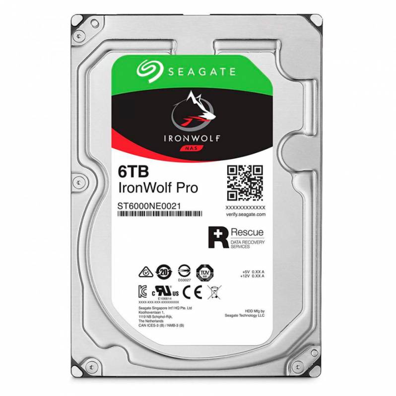 HDD Seagate IronWolf Pro, 3.5 inch, 6TB, SATA3, 7200rpm, 256MB