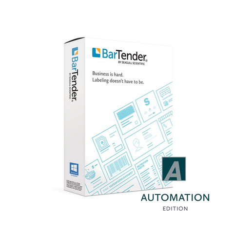 Seagull BarTender 2021 Application Upgrade, Standard Maintenance and Support, Professional to Automation