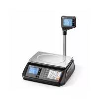 Cantar Selirom S300LM, 15/30kg comercial, suport afisaj, negru