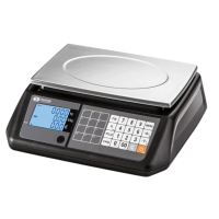 Cantar comercial electronic Selirom S300FM, 3/6kg, negru